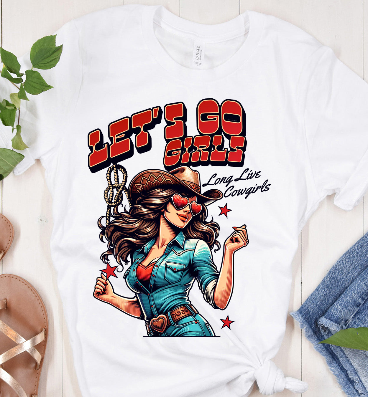 Let's Go Girls Cowgirl T-Shirt